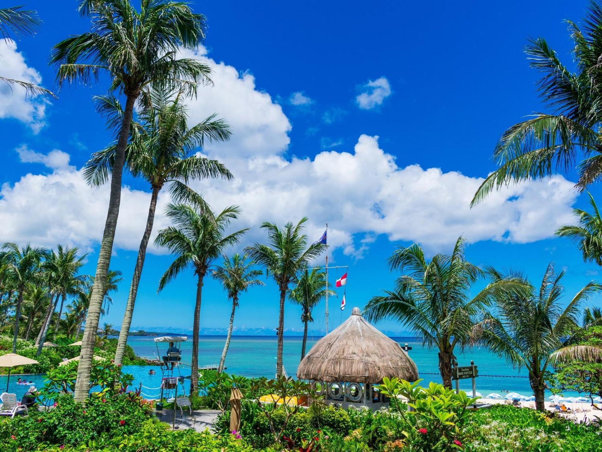 The Moon Beach Museum Resort Onna Luaran gambar